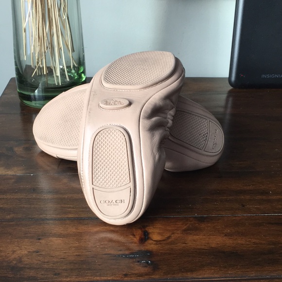 Coach Bonnie Leather Ballet Flats - Picture 3 of 5